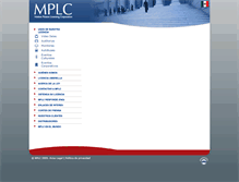 Tablet Screenshot of mplc-mexico.com.mx